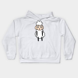 ghosted sheep Kids Hoodie